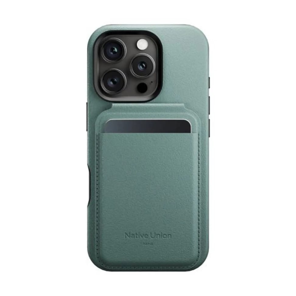 Native Union Porte-cartes Magnétique Support Wallet MagSafe Vert — image 3