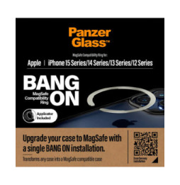 PanzerGlass Bang On Compatible avec le MagSafe