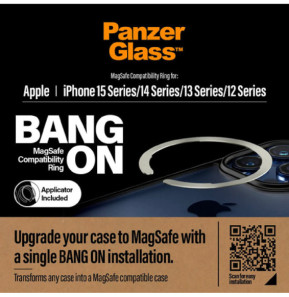 PanzerGlass Bang On Compatible avec le MagSafe