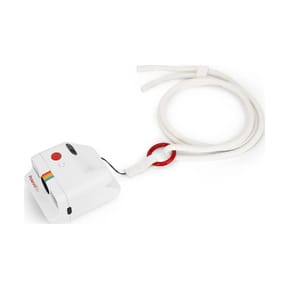 POLAROID Bandoulière pour Appareil Photo Polaroid Go Ajustable en Nylon Blanc