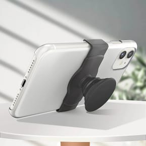 Popsockets PopGrip noir pour Smartphone, Bague et Support Universel — image 3