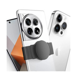 Popsockets PopGrip noir pour Smartphone, Bague et Support Universel