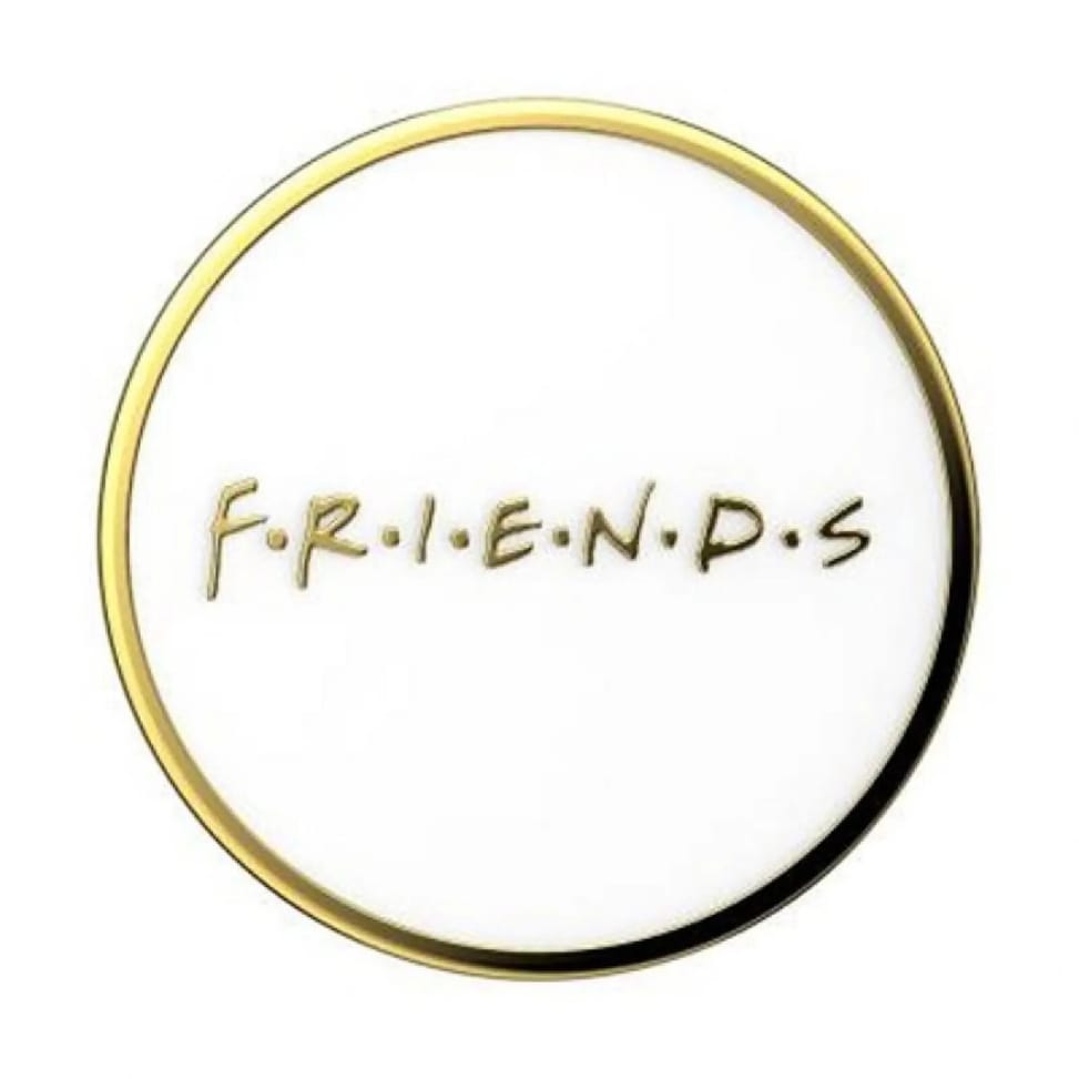 PopSockets Pop Grip pour Smartphones Enamel Friends avec PopTop Interchangeable Noir — image 2