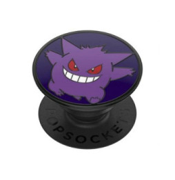 PopSockets Pop Grip pour Smartphones Enamel Glow in the Dark Gengar Noir