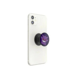 PopSockets Pop Grip pour Smartphones Enamel Glow in the Dark Gengar Noir