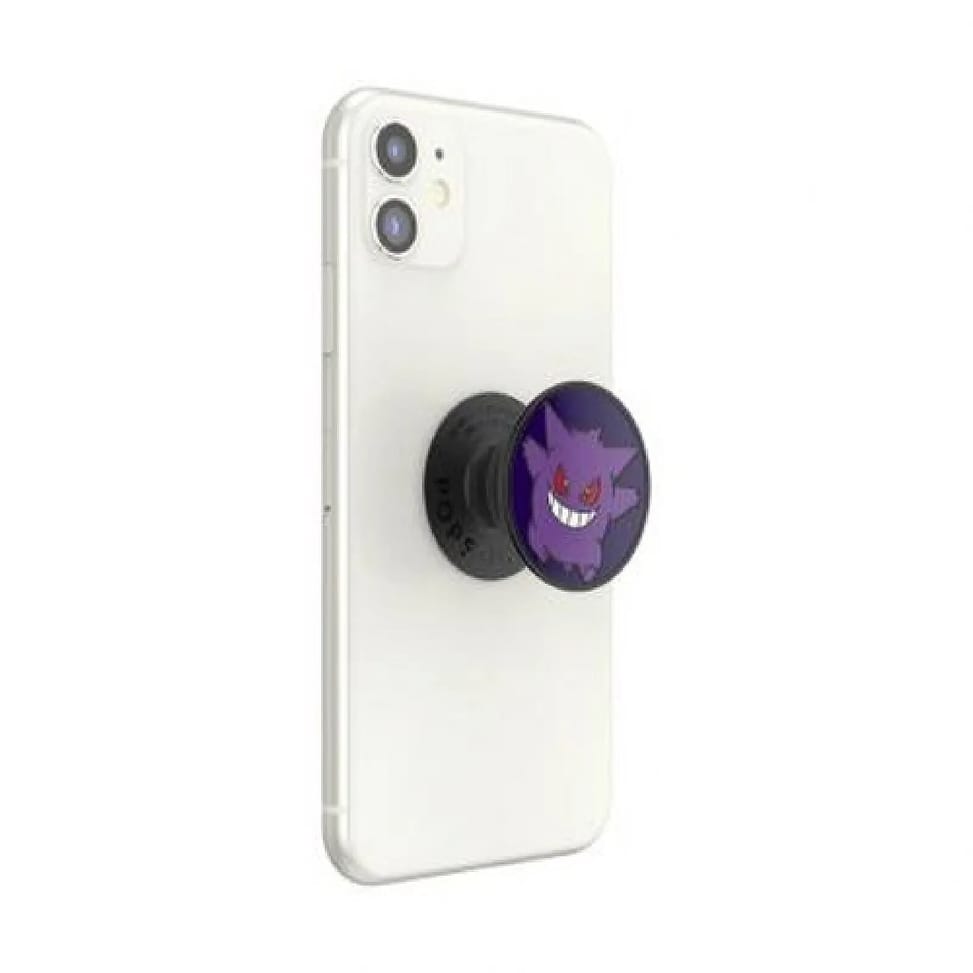 PopSockets Pop Grip pour Smartphones Enamel Glow in the Dark Gengar Noir — image 3