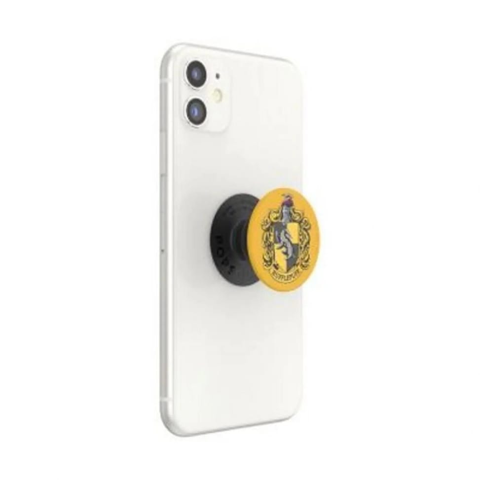 PopSockets Pop Grip pour Smartphones Standard avec Logo de Hufflepuff Noir / Jaune — image 3