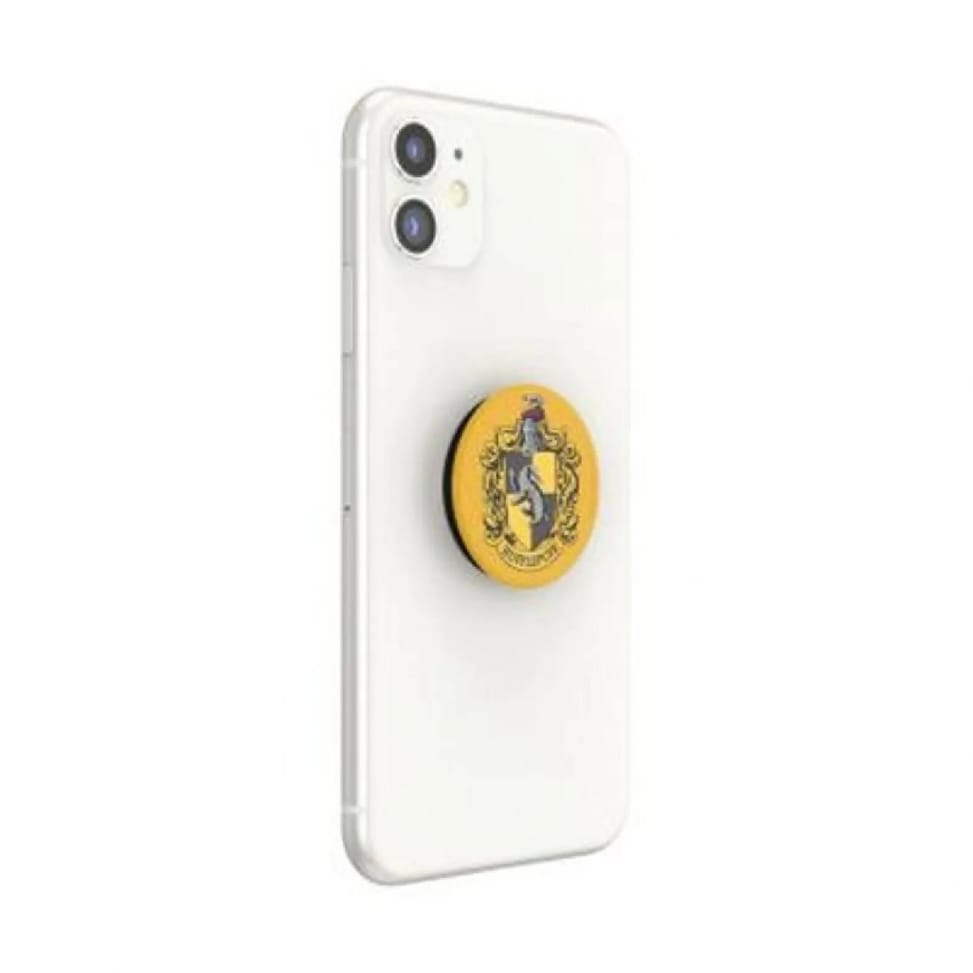 PopSockets Pop Grip pour Smartphones Standard avec Logo de Hufflepuff Noir / Jaune — image 4