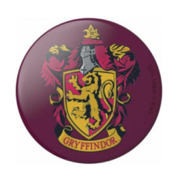 PopSockets Pop Grip pour Smartphones Standard avec Logo Gryffindor Bordeaux