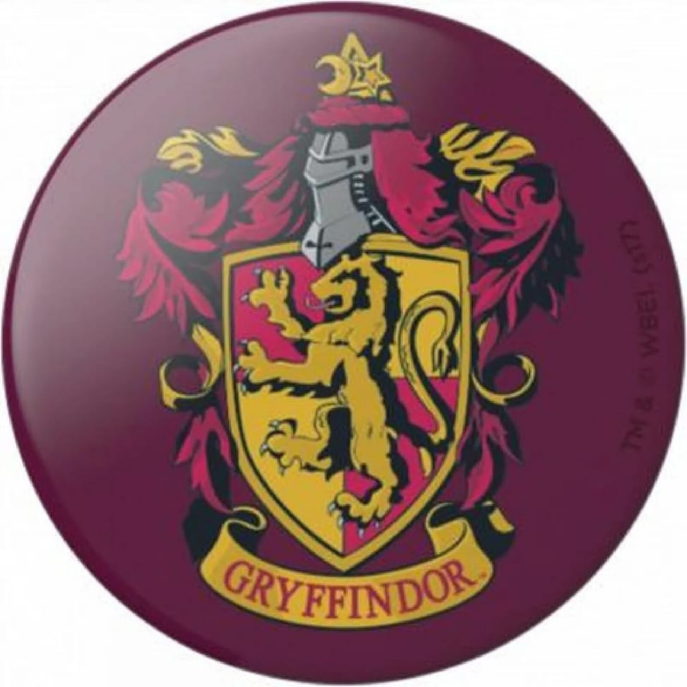 PopSockets Pop Grip pour Smartphones Standard avec Logo Gryffindor Bordeaux — image 2