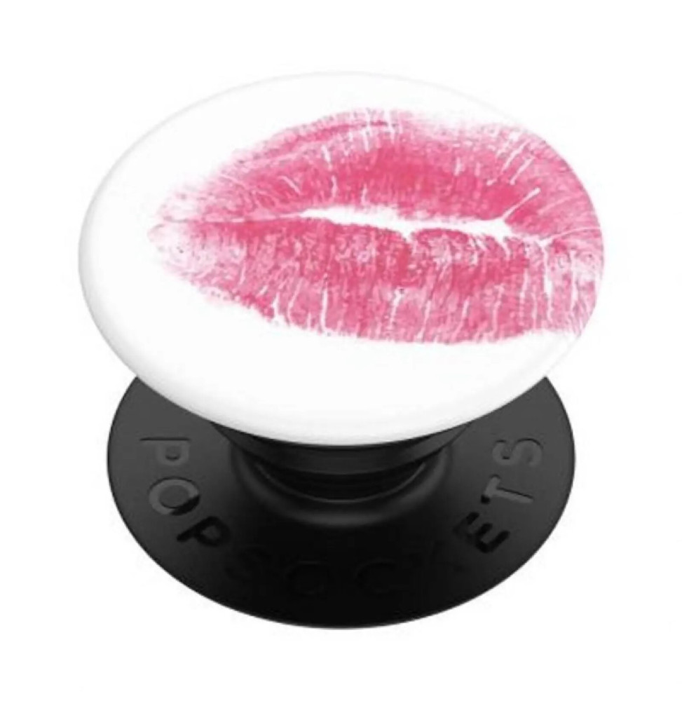 PopSockets Pop Grip pour Smartphones Standard Design Muah Noir