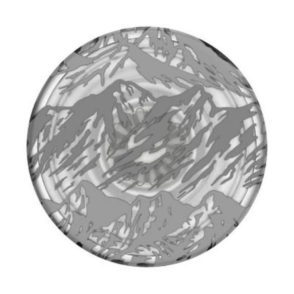 PopSockets Pop Grip pour Smartphones Standard Design Plant Mountains Gris — image 2