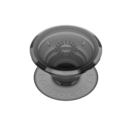 PopSockets Pop Grip pour Smartphones Standard Design Smoke Noir transparent