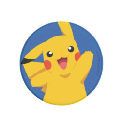 PopSockets Pop Grip pour Smartphones Standard Pikachu Knocked Pokémon Blanc / Bleu