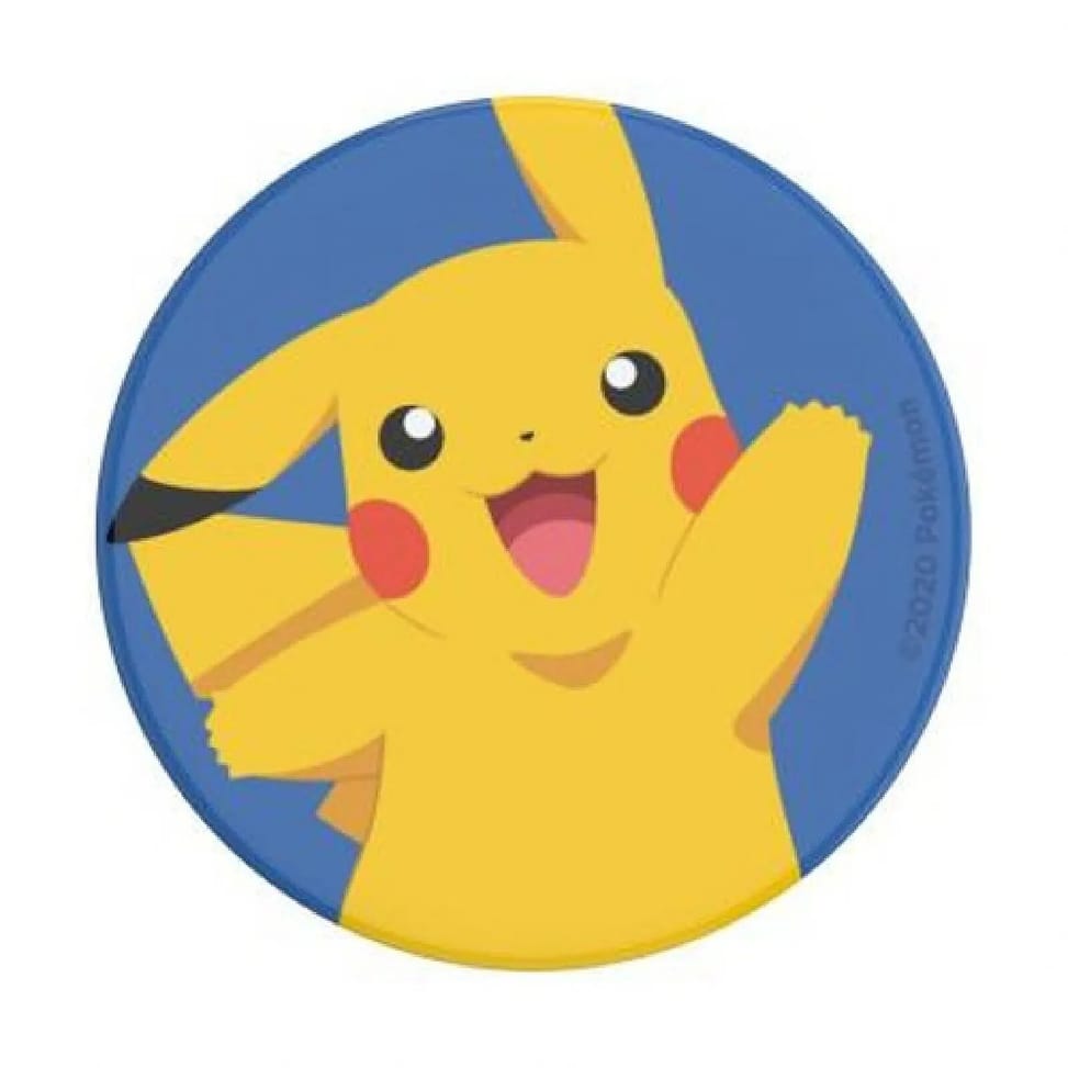 PopSockets Pop Grip pour Smartphones Standard Pikachu Knocked Pokémon Blanc / Bleu — image 2