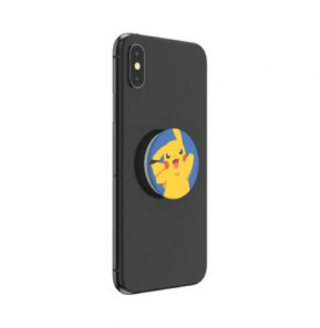 PopSockets Pop Grip pour Smartphones Standard Pikachu Knocked Pokémon Blanc / Bleu