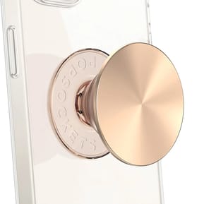 Popsockets PopGrip Aluminium Nigiri Poignée Maintien Support Fixation adhésive Dorée