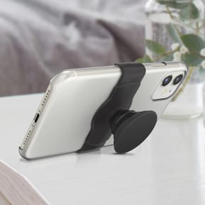Popsockets PopGrip Compatible avec PopMounts Support bureau Rétractable Noir — image 3