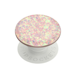 Popsockets PopGrip Confetti Iridescent pour Smartphone Bague et Support Universel Rose