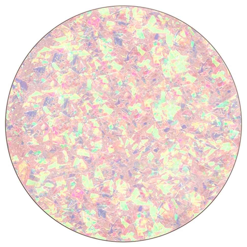 Popsockets PopGrip Confetti Iridescent pour Smartphone Bague et Support Universel Rose — image 2