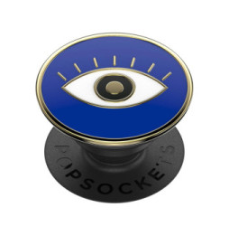 Popsockets PopGrip Design Evil Eye pour Smartphone, Bague et Support Universel Bleu