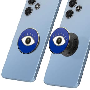 Popsockets PopGrip Design Evil Eye pour Smartphone, Bague et Support Universel Bleu — image 4