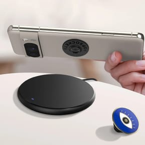 Popsockets PopGrip Design Evil Eye pour Smartphone, Bague et Support Universel Bleu — image 5