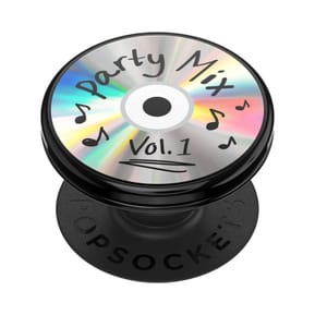 Popsockets PopGrip Design Party Mix pour Smartphone, Bague et Support Universel Noir