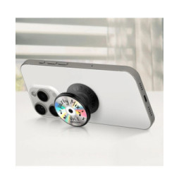Popsockets PopGrip Design Party Mix pour Smartphone, Bague et Support Universel Noir