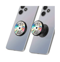 Popsockets PopGrip Design Party Mix pour Smartphone, Bague et Support Universel Noir