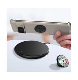 Popsockets PopGrip Design Party Mix pour Smartphone, Bague et Support Universel Noir