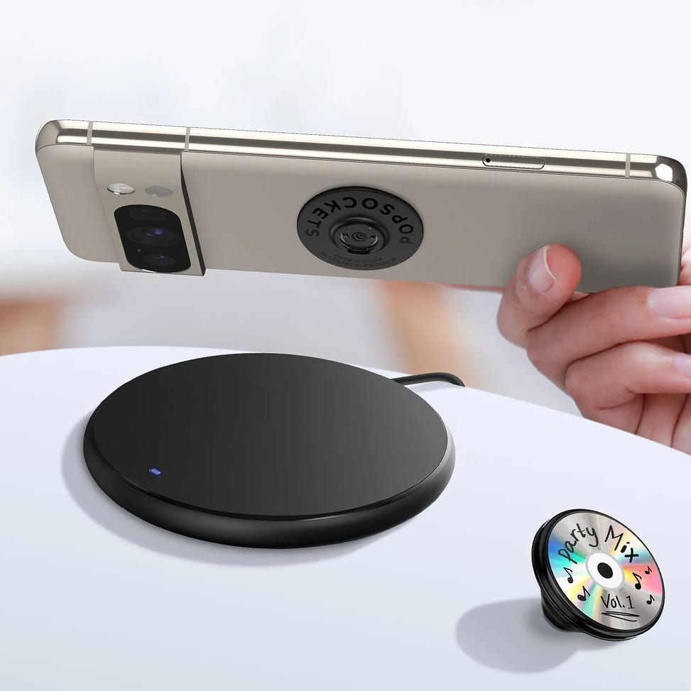 Popsockets PopGrip Design Party Mix pour Smartphone, Bague et Support Universel Noir — image 5