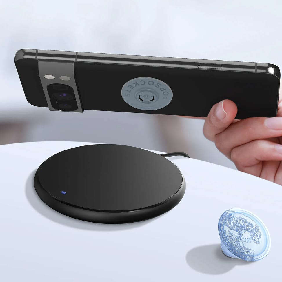 Popsockets PopGrip Design Plant Ocean pour Smartphone, Bague et Support Universel Bleu — image 5
