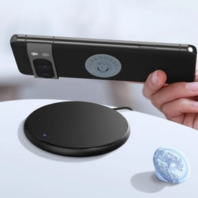 Popsockets PopGrip Design Plant Ocean pour Smartphone, Bague et Support Universel Bleu — image 5