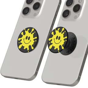 Popsockets PopGrip Design Splat pour Smartphone, Bague et Support Universel Noir — image 4
