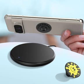 Popsockets PopGrip Design Splat pour Smartphone, Bague et Support Universel Noir — image 5