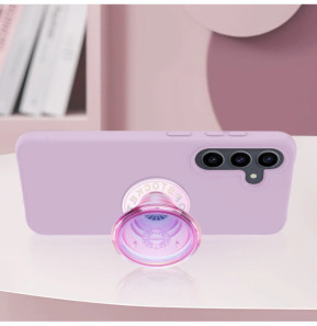 Popsockets PopGrip Irisé Poignée Maintien Support Fixation adhésive Rose