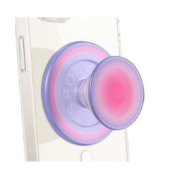 Popsockets PopGrip MagSafe Aura Pailleté Poignée Maintien et Support Polyvalent Violet