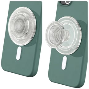 Popsockets PopGrip MagSafe Clear Glitter Maintien et Support Polyvalent Transparent — image 5