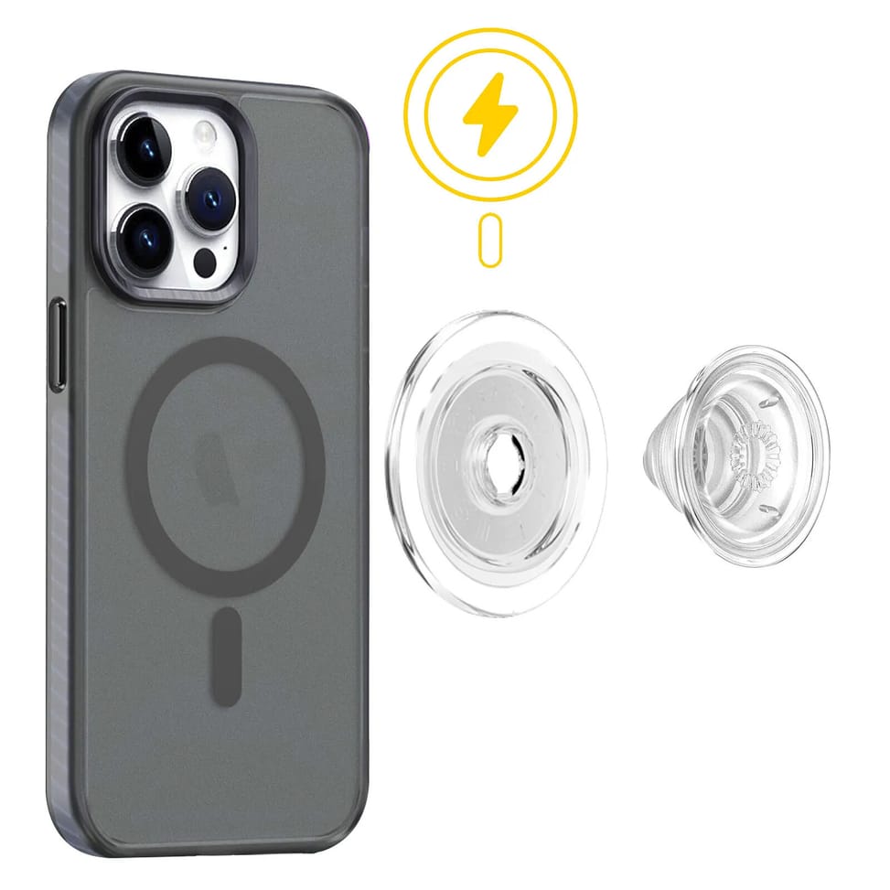 Popsockets PopGrip MagSafe Clear Poignée Maintien et Support Polyvalent Transparent — image 4