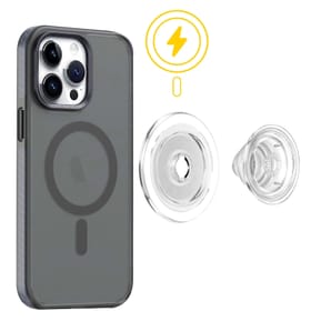 Popsockets PopGrip MagSafe Clear Poignée Maintien et Support Polyvalent Transparent — image 4