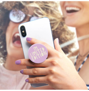 Popsockets PopGrip Maintien et Support Vidéo Design I'm limited edition multicolore