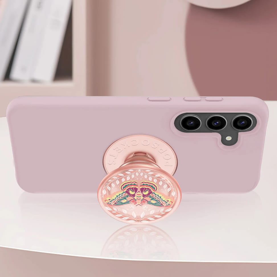 Popsockets PopGrip Metamorphosis Poignée Maintien Support Fixation adhésive Rose Champagne — image 3