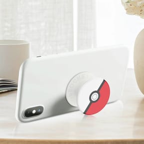 Popsockets PopGrip Poké Ball Poignée Maintien Support Fixation adhésive Blanc — image 3