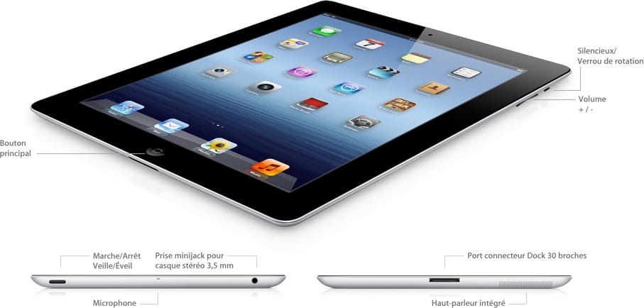 Le nouvel iPad d'Apple