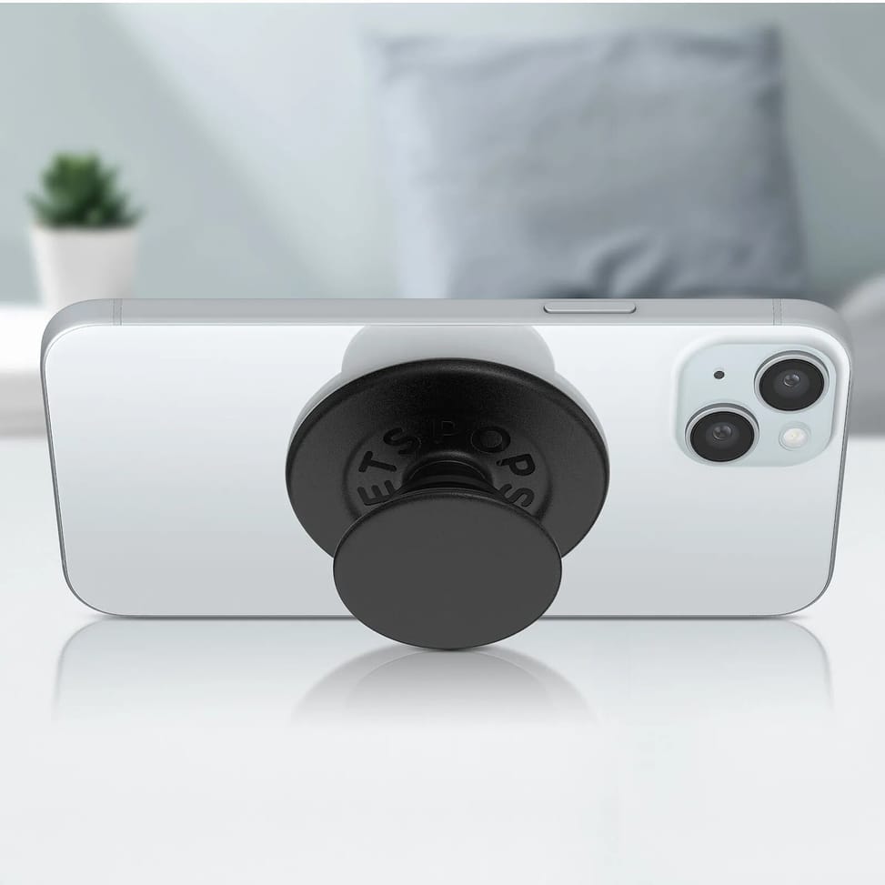 Popsockets PopGrip pour iPhone Fixation Magnétique, Bague et Support Universel Noir — image 3