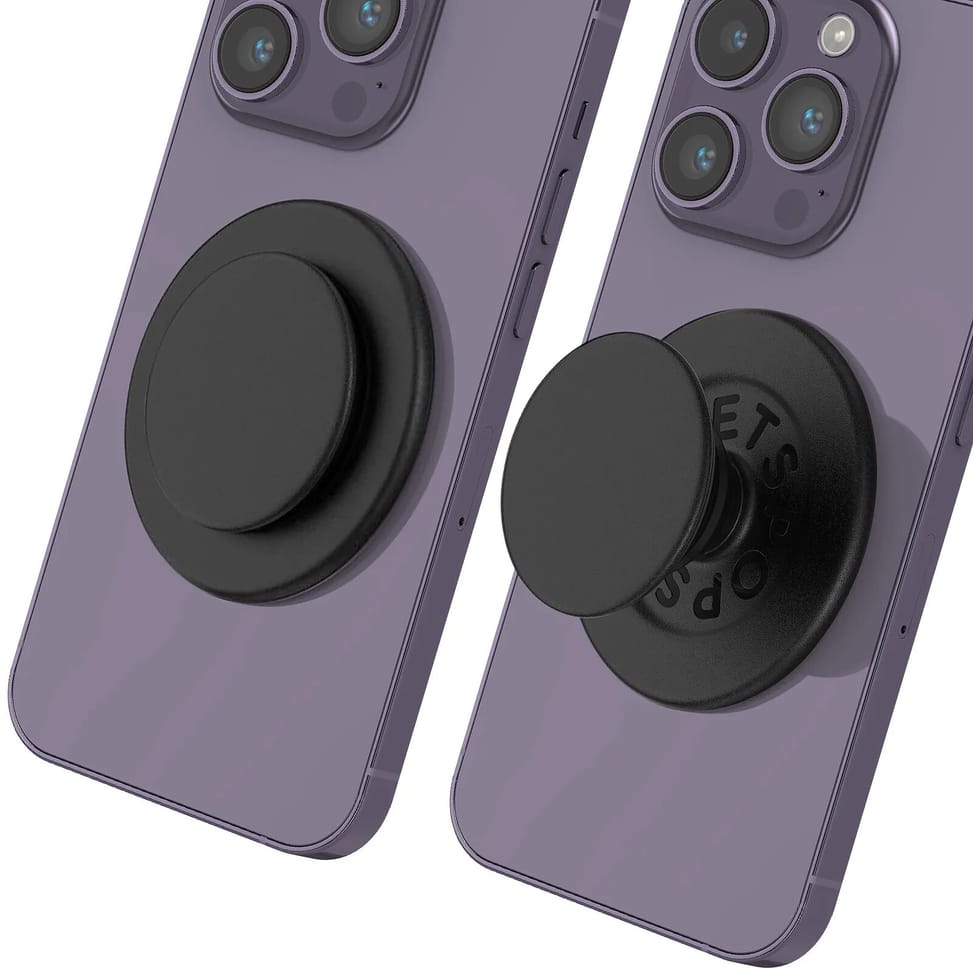 Popsockets PopGrip pour iPhone Fixation Magnétique, Bague et Support Universel Noir — image 4