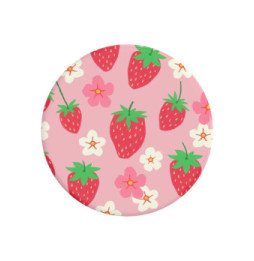 PopSockets PopGrip pour Smartphone Universel Berry Bloom Rose