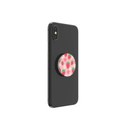 PopSockets PopGrip pour Smartphone Universel Berry Bloom Rose