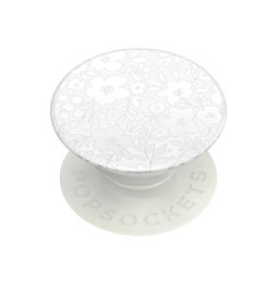 PopSockets PopGrip pour Smartphone Universel Blanc